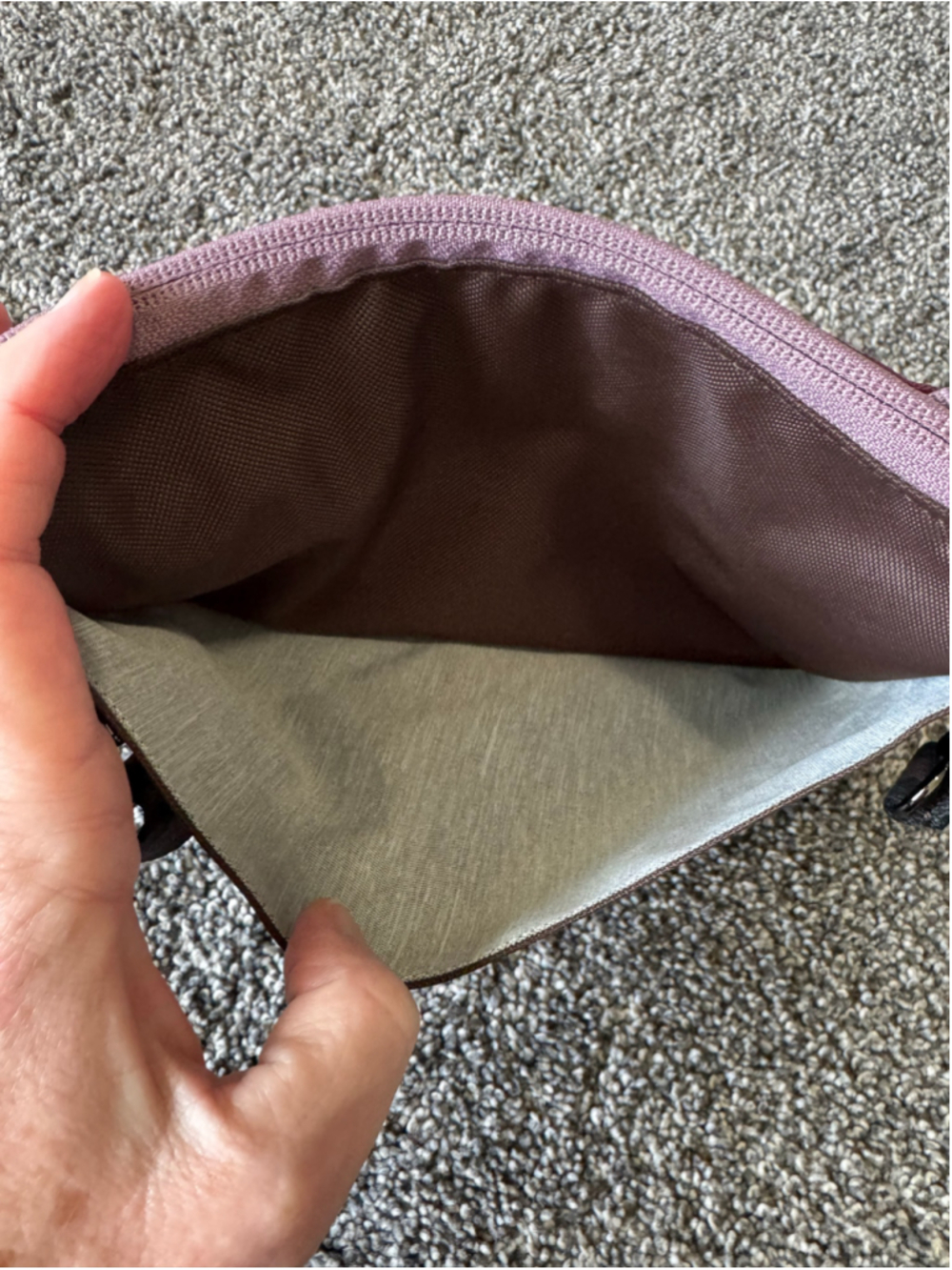 Women's Sherpani Zoom Crossbody Bag in Plum NWOT - Picture 10 of 12
